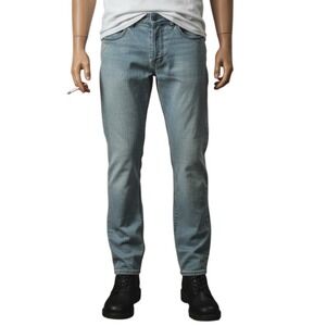 Origin USA Fighter Fit  D68 Jeans Men 32x32 USA Made Light Wash Distressed Denim